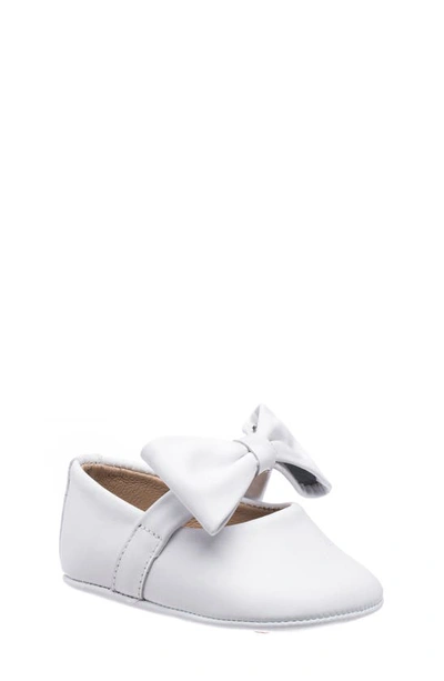 Shop Elephantito Ballerina Crib Shoe In White