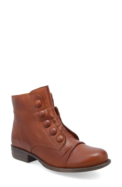 Shop Miz Mooz Louise Slightly Slouchy Bootie In Brandy