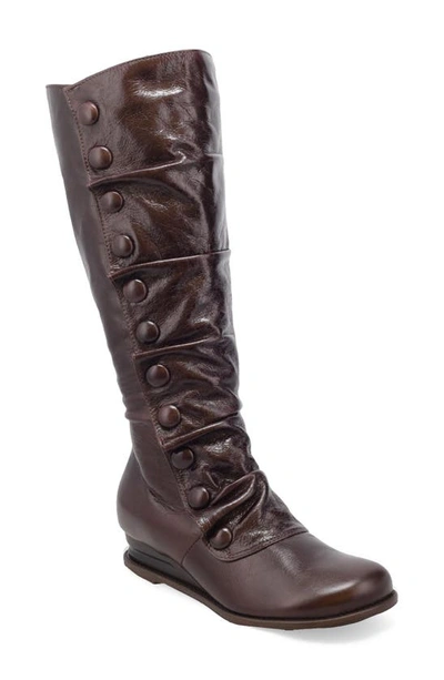 Miz Mooz Bobbie Mid Calf Boot In Mocha