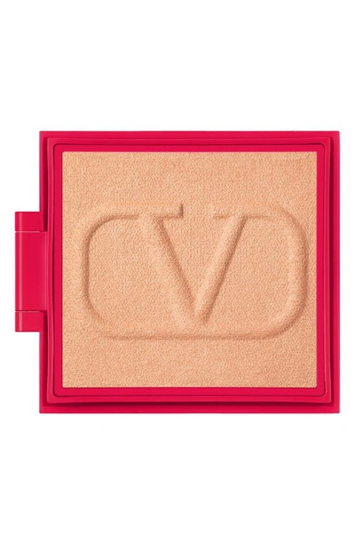 Shop Valentino Go-clutch Refillable Compact Finishing Powder Refill Pan In 03 Medium