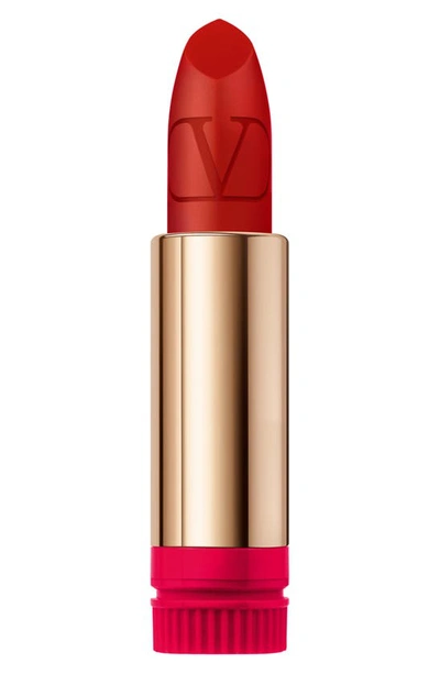 Shop Valentino Rosso  Refillable Lipstick Refill In 219a / Matte