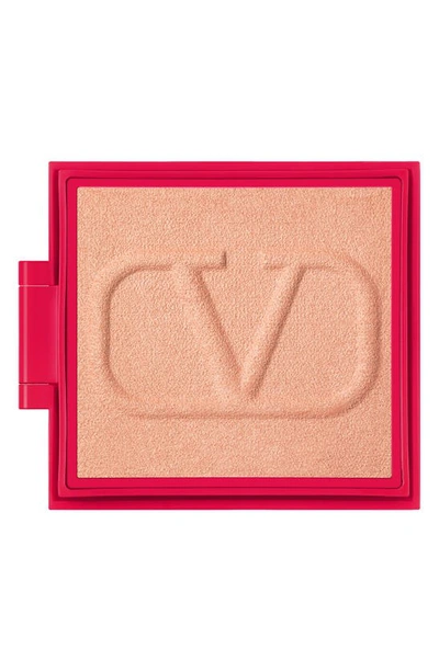 Shop Valentino Go-clutch Refillable Compact Finishing Powder Refill Pan In 02 Light