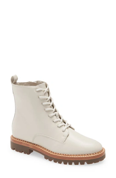 Shop Vince Cabria Lug Water Resistant Lace-up Boot In Opaline- Dm