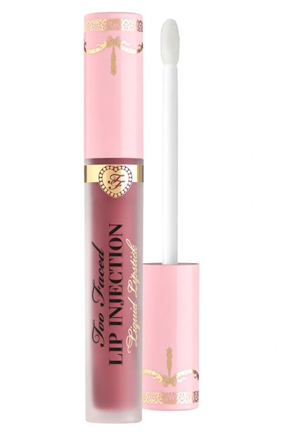 Shop Too Faced Lip Injection Plumping Liquid Lipstick In Filler Up