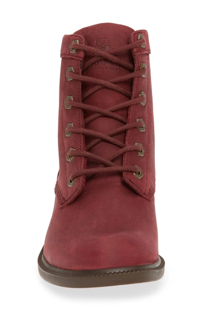 Shop Kodiak Original All Season Waterproof Boot In Red Waterproof Leather
