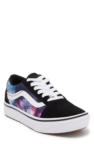 Vans Kids' Old Skool Comfycush Galaxy Sneaker In Galaxy Black/true White |  ModeSens