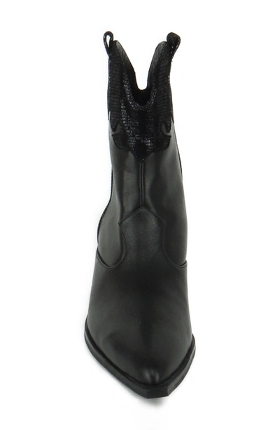 Shop Caverley Delfi Western Boot In Black Leather