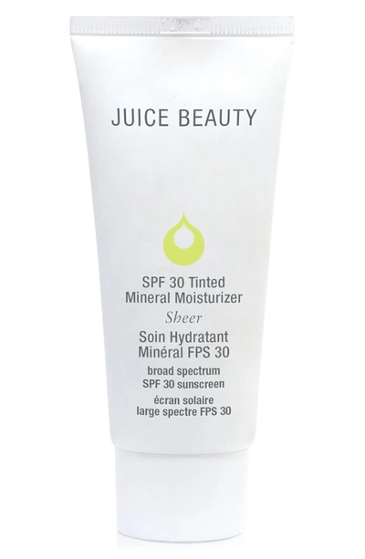 Shop Juice Beauty Spf 30 Tinted Sheer Mineral Moisturizer