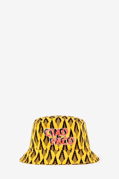 Shop Paco Rabanne Ciao Paco Hats In Yellow