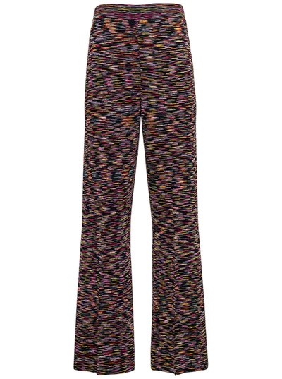 Shop M Missoni Multicolor Wool Blend Trousers