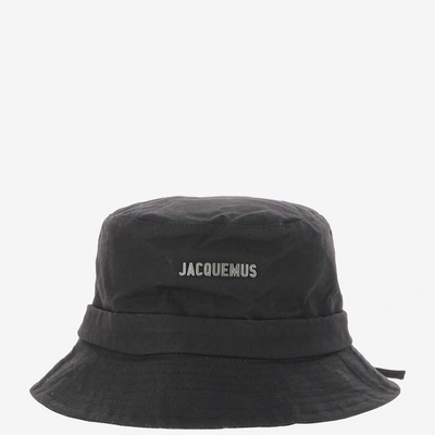Shop Jacquemus Gadjo Bucket Hat In Black
