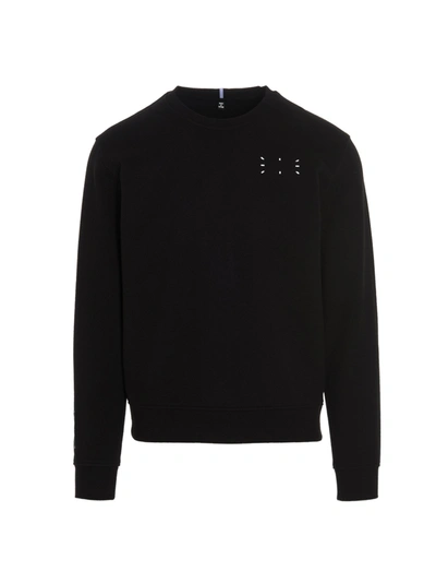 Shop Mcq By Alexander Mcqueen Mcq Alexander Mcqueen Chest Detail Crewneck Sweatshirt In Black