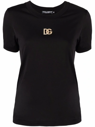 Shop Dolce & Gabbana T-shirt Zelikia In Black