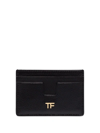 Shop Tom Ford Portacarte In Black