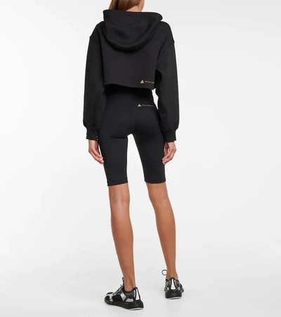 Shop Adidas By Stella Mccartney Truepurpose High-rise Biker Shorts In Black