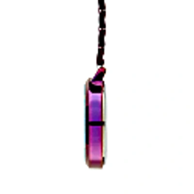 Bermuda Watch Company Meraki Silver/purple Link Fob 35 In Fob