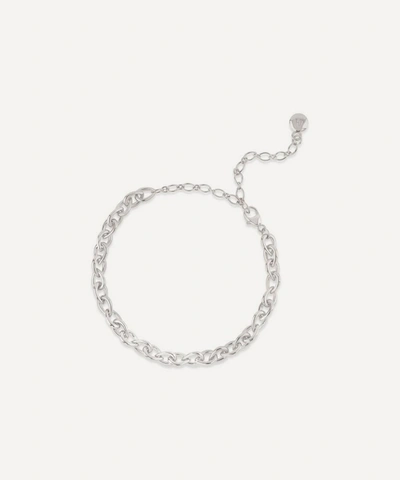 Shop Dinny Hall Silver Raindrop Small Link Chain Bracelet
