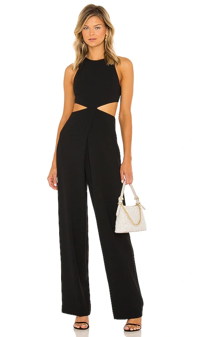 Shop Alice And Olivia Cara Cut Out Jumpsuit In 블랙