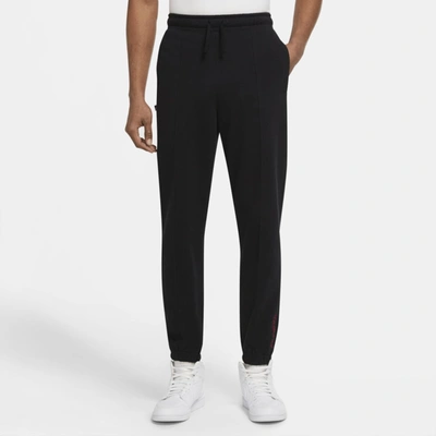 Shop Jordan Women's  Essentials Fleece Pants In Black