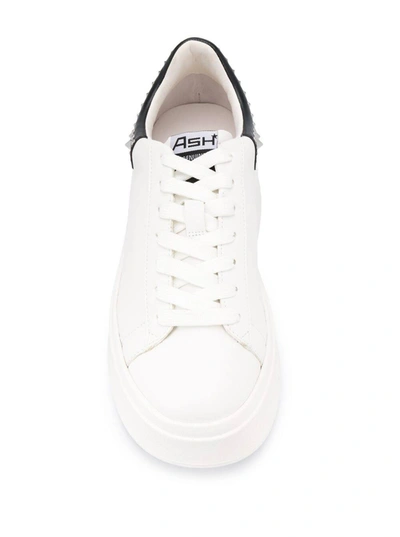 Shop Ash Moby Leather Sneakers With Studs In White