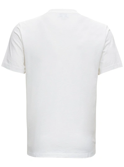 Shop Kenzo White Cotton T-shirt With Tiger Print