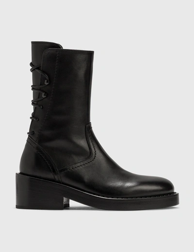Shop Ann Demeulemeester Henrica Ankle Boot In Black