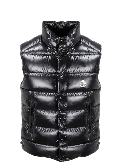 Shop Moncler Tibb Padded Vest In Black