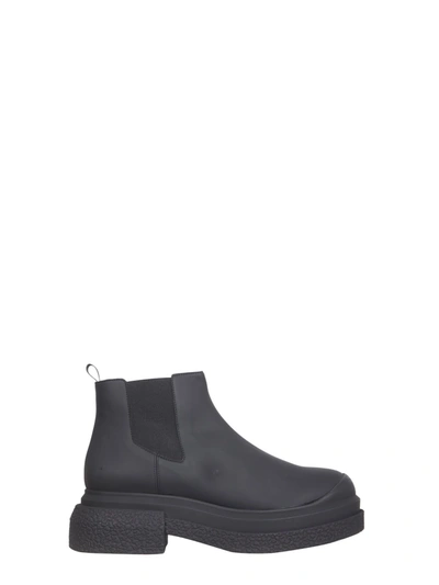 Stuart Weitzman Charli Platform Ankle Boots In Nero