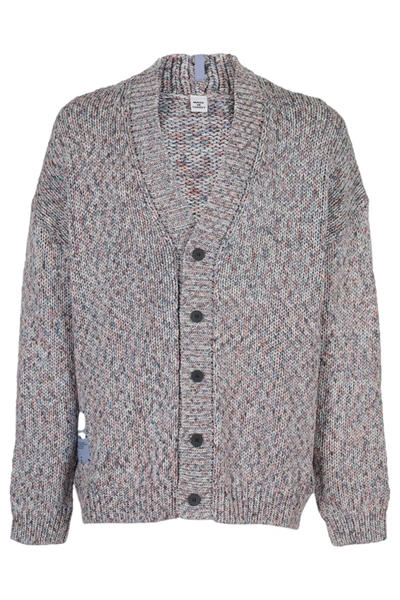 Shop Mcq By Alexander Mcqueen Oversized Cardigan In Grigio