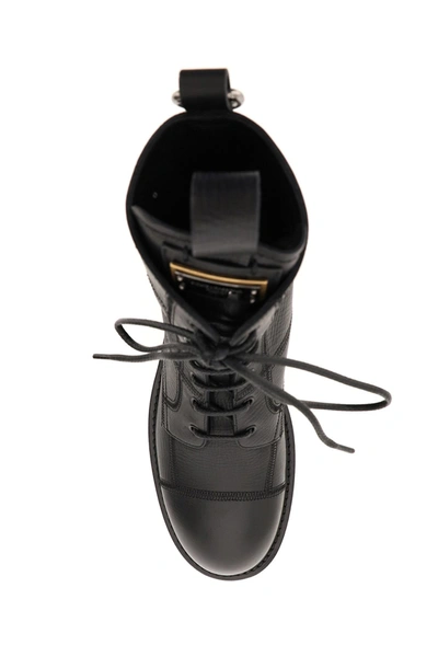 Shop Dolce & Gabbana Bernini Lace-up Boots In Black