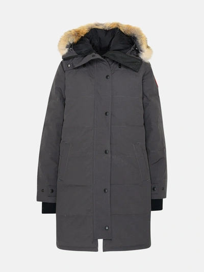 Shop Canada Goose Parka Cg Shelburne Antracite In Grey