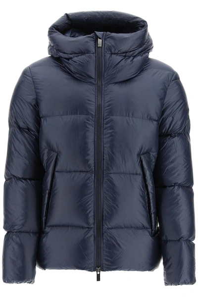 Shop Pyrenex Barry Goose Down Jacket In Blue