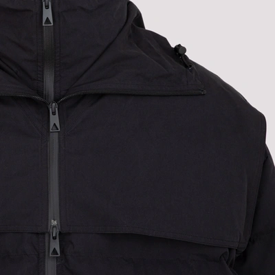 Shop Bottega Veneta Padded Jacket In Black