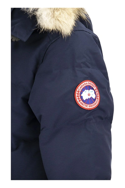 Shop Canada Goose Carson - Parka In Navy Blue