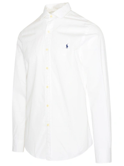 Shop Polo Ralph Lauren Camicia Sport Bianca In White