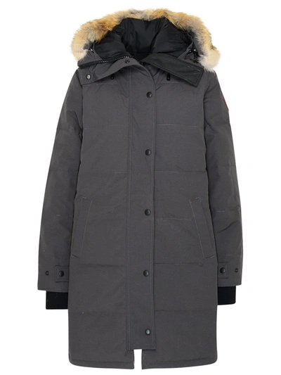 Shop Canada Goose Parka Cg Shelburne Antracite In Grey