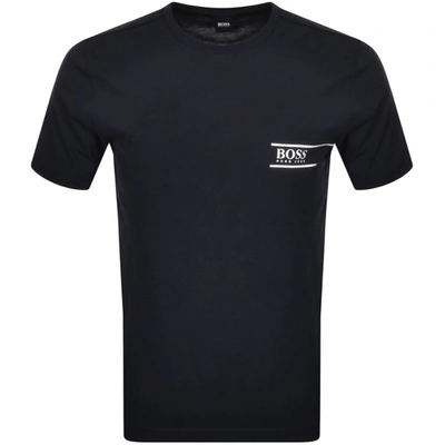 Shop Boss Business Boss Crew Neck T Shirt Navy