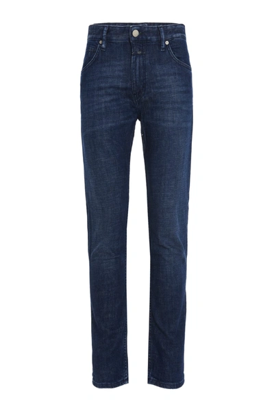 Shop Closed Drop Cropped Jeans In Blue