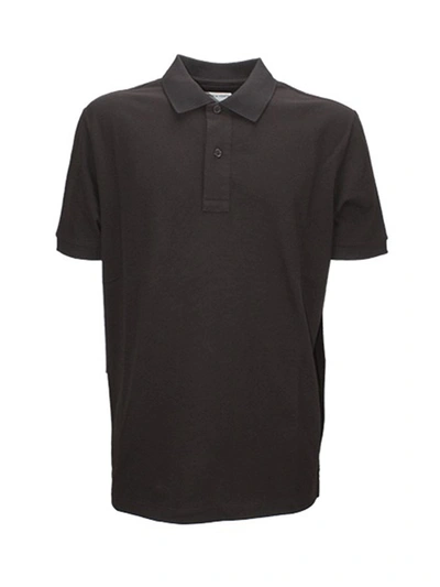 Shop Bottega Veneta Short-sleeve Polo Shirt In Brown