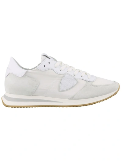 Shop Philippe Model Trpx Basic Sneakers In White