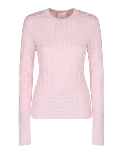 Shop Givenchy 4g Jacquard Slim In Pink