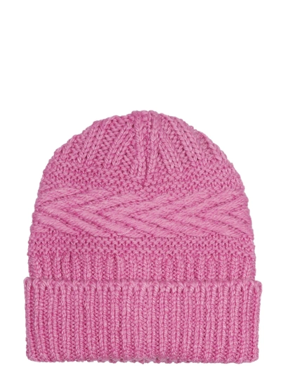 Shop Isabel Marant Chunky Knit Beanie In Pink