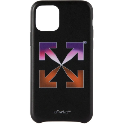 Shop Off-white Black Gradient Arrow Iphone 11 Pro Case In Black/multi