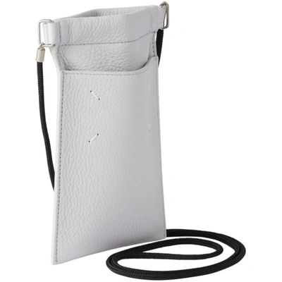 Shop Maison Margiela Ssense Exclusive Grey Phone Shoulder Bag