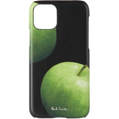 Shop Paul Smith 50th Anniversary Black Apple Iphone 11 Pro Case In Printed