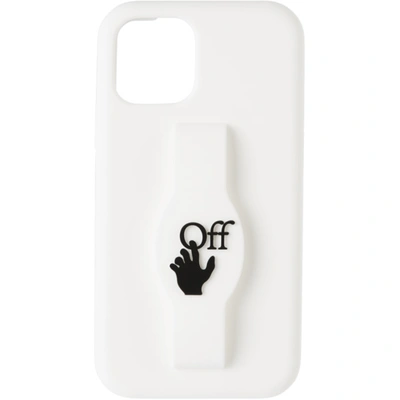 Shop Off-white White Logo Iphone 11 Pro Case