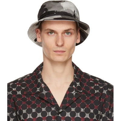 Shop Dolce & Gabbana Khaki Camo Bucket Hat In Hh2qf Camo