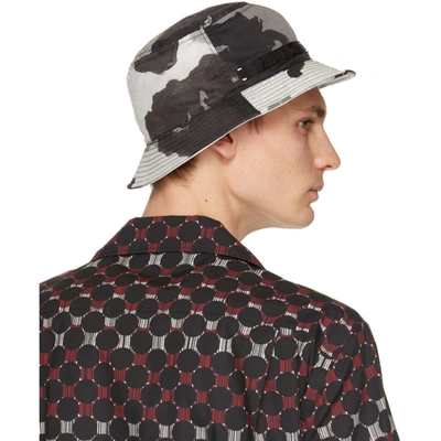 Shop Dolce & Gabbana Khaki Camo Bucket Hat In Hh2qf Camo