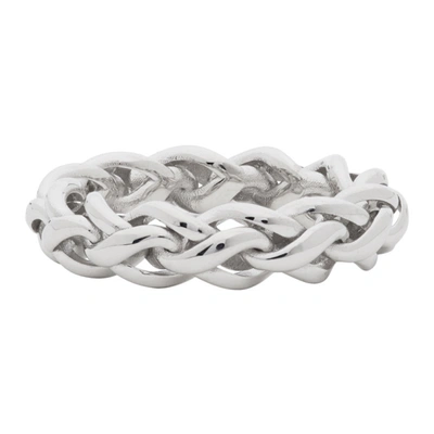Shop Hatton Labs Silver Rope Ring