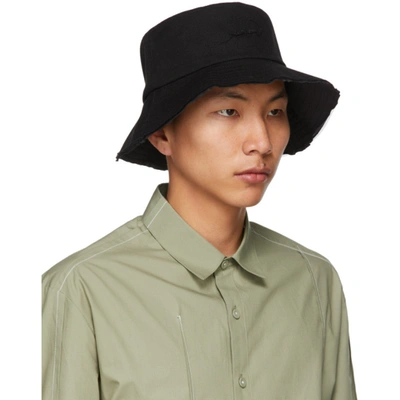 Shop Ader Error Black Canvas 04 Bucket Hat